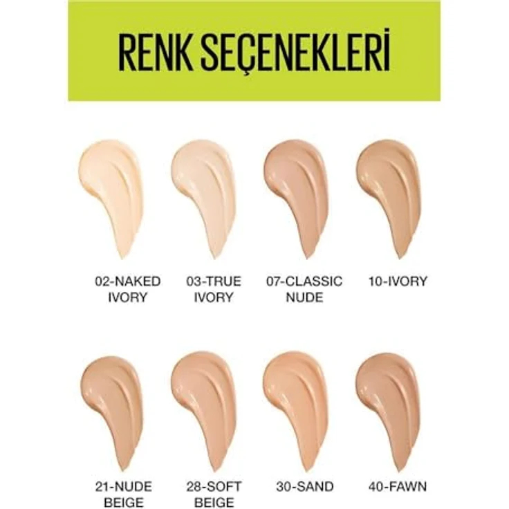 Maybelline Teint Make-up Superstay activewear 30h Foundation #21-nude beige 30 ml – Bild 5