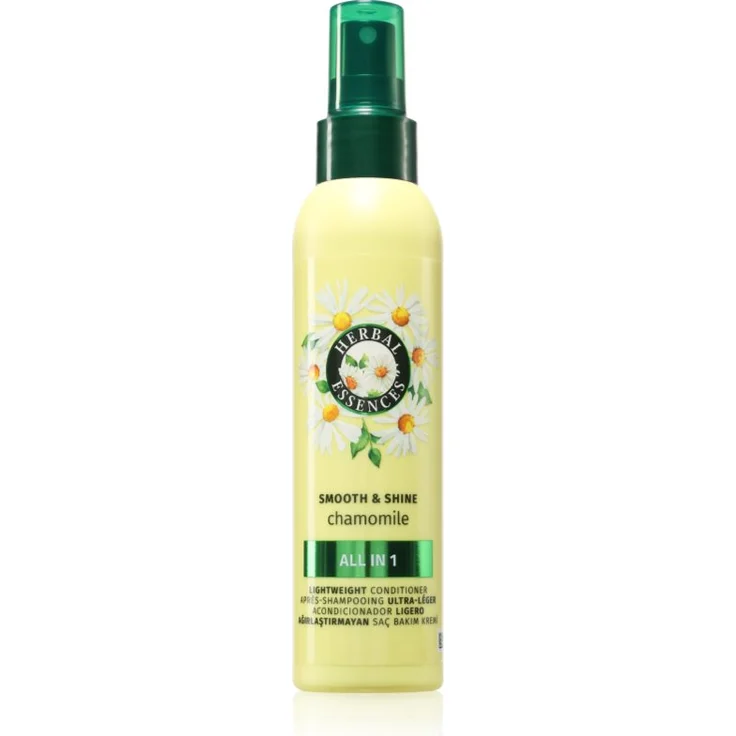 Herbal Essences Chamomile Smooth&Shine Conditioner, 145 ml, für glänzendes und geschmeidiges Haar, vegan, ohne Ausspülen