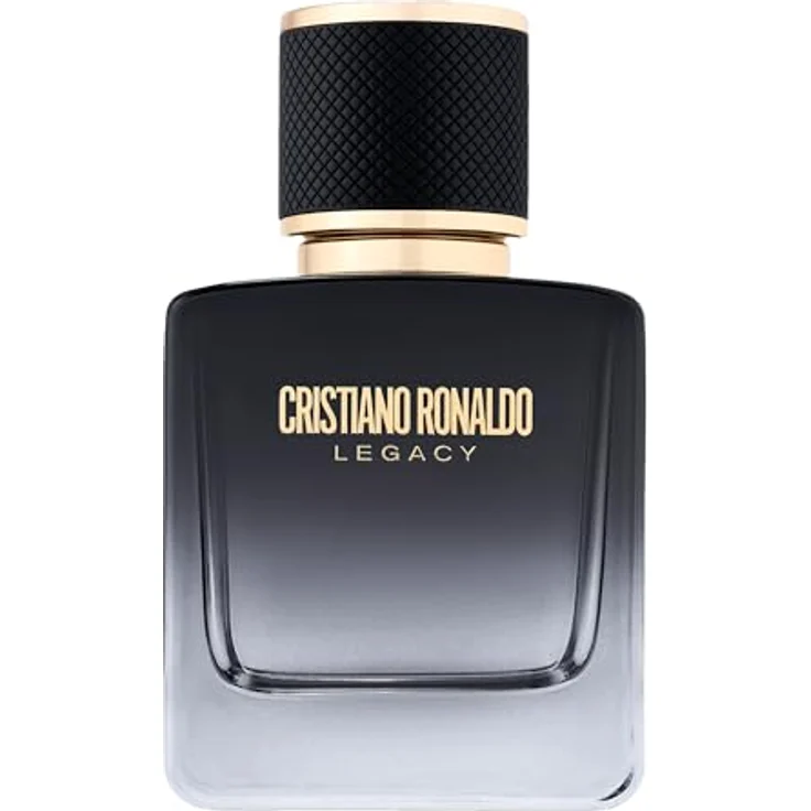 CR7 Cristiano Ronaldo Legacy Eau de Parfum für Herren, 30ml, holzig-aromatischer Amber Duft im modernen Flakon mit Schwarz und Gold – Bild 1