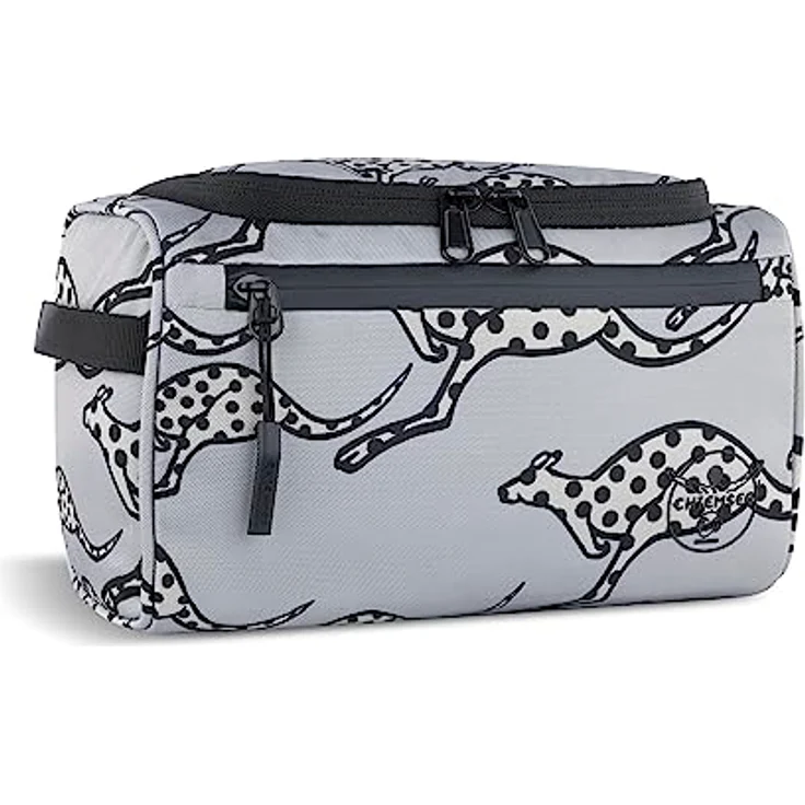 Chiemsee Necessaire Schultertasche Grau (4l), Jump N Fly Kollektion, wasserabweisendes Material, recyceltes PET – Bild 2