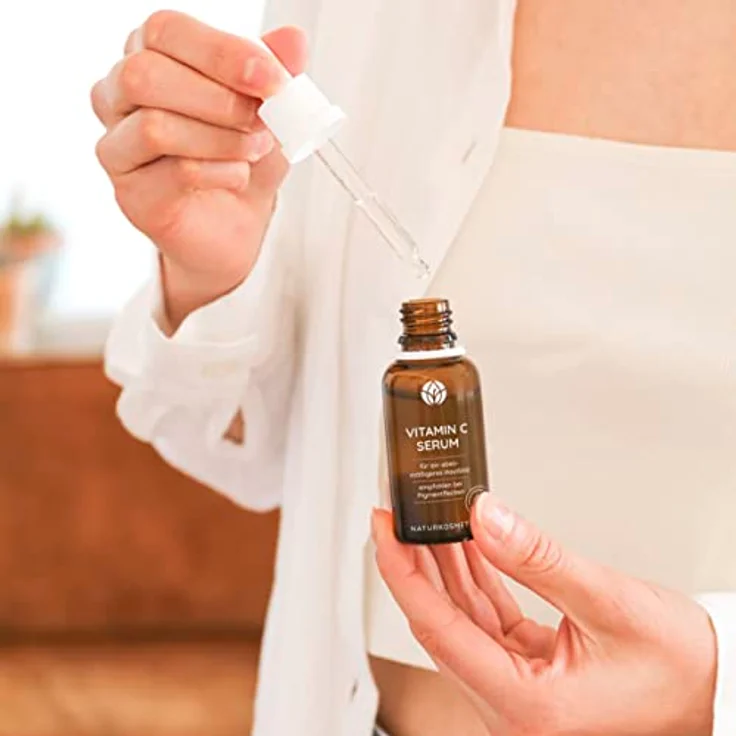 MYLILY Vitamin C Serum 10% | Natürlich & vegan | 30 ml Vitamin C Gesicht Pflege | Serum bei Pickel und Hautunreinheiten | Für viele Hauttypen geeignet – Bild 5