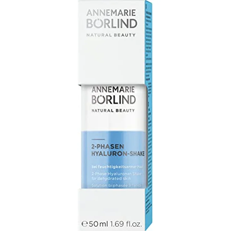 Annemarie Börlind 2-Phasen Hyaluron Shake 50 ml, mit Anti-Aging Wirkung für eine straffe Haut – Bild 2