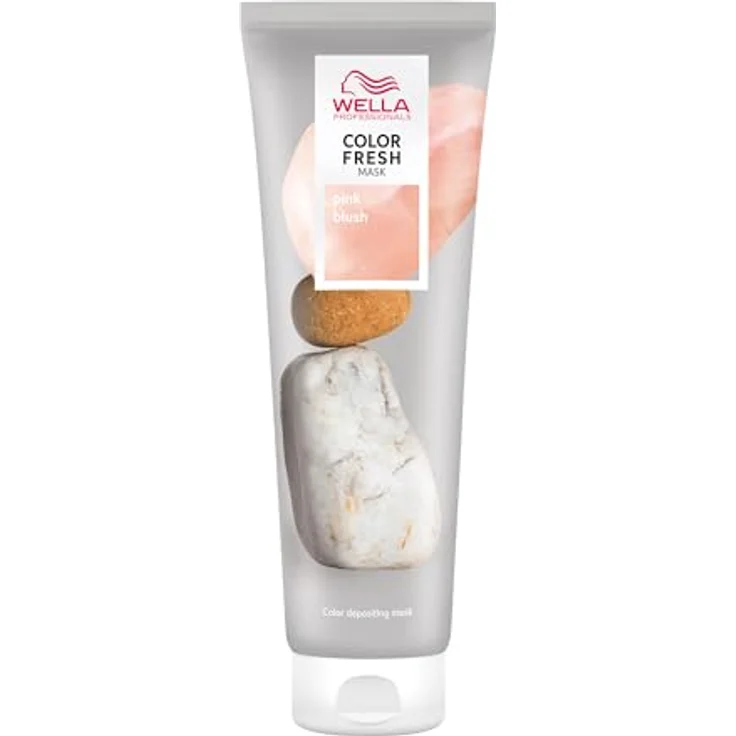 Wella Color Fresh Mask Pink Blush Haarmaske & Haar Glossing - Avocadoöl, feuchtigkeitsspendend, 150ml – Bild 1
