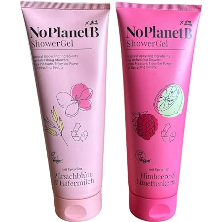 No Planet B Pflegedusche Himbeere & Limettenkernöl, 250 ml – Bild 2