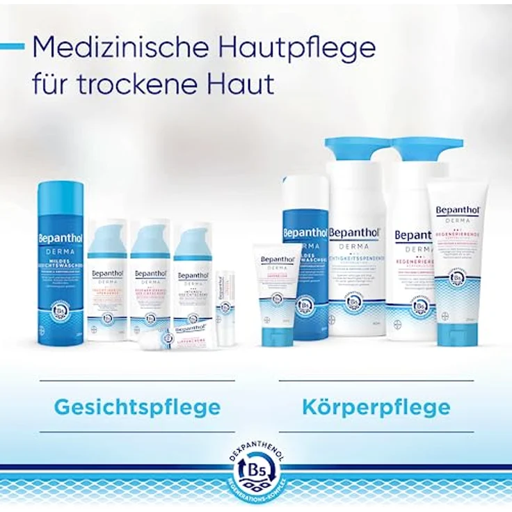 Bepanthol Derma mildes Körperwaschgel, 200 ml, seifenfreies Gel für empfindliche und trockene Haut – Bild 12