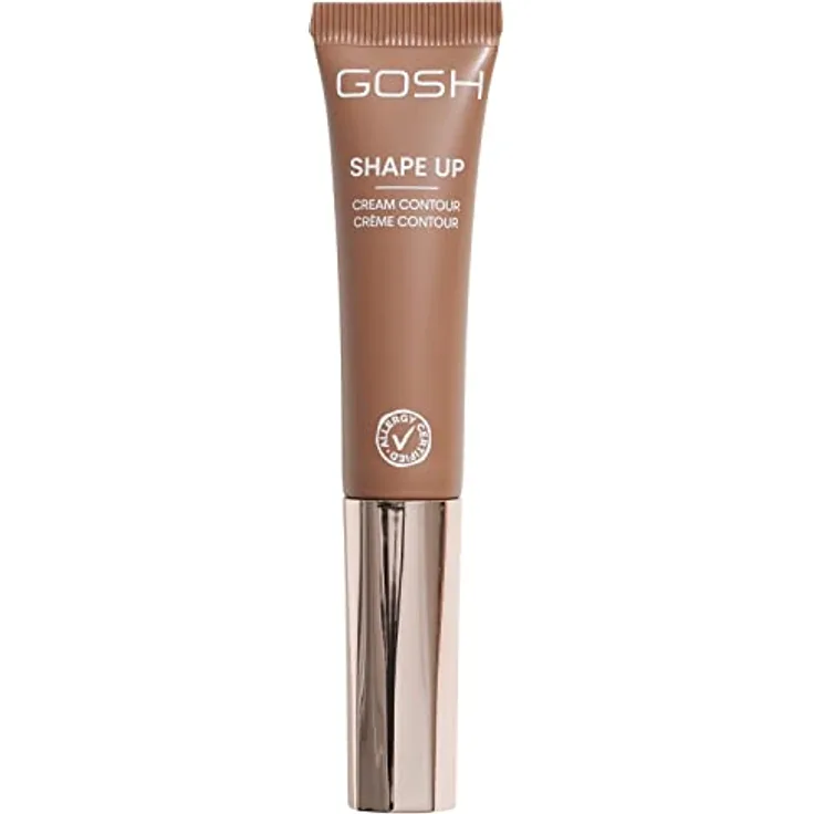 Gosh SHAPE UP #002 Mitteltief, Bronzer für Damen zur Gesichtsmodellierung, vegan, 14 ml