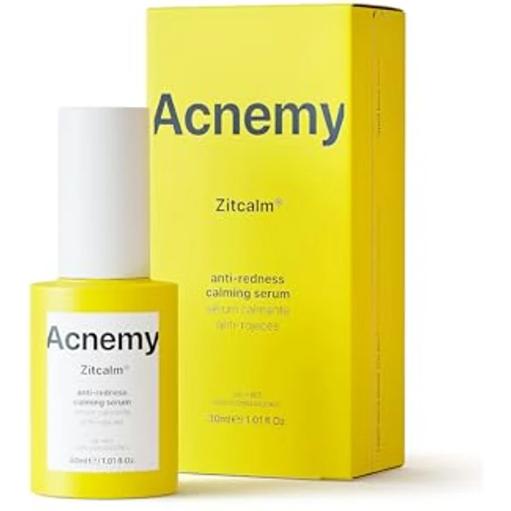 Acnemy Zitcalm Serum 30 ml, beruhigendes Gesichtsserum zur Regeneration sensibler Haut nach Anti-Akne-Behandlungen, ölfrei und nicht komedogen – Bild 7