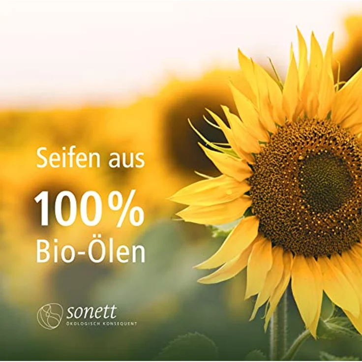 Sonett Schaumseife sensitiv, 200 ml, milde Handseife mit neutralem Duft, 100% pflanzliche Inhaltsstoffe – Bild 4