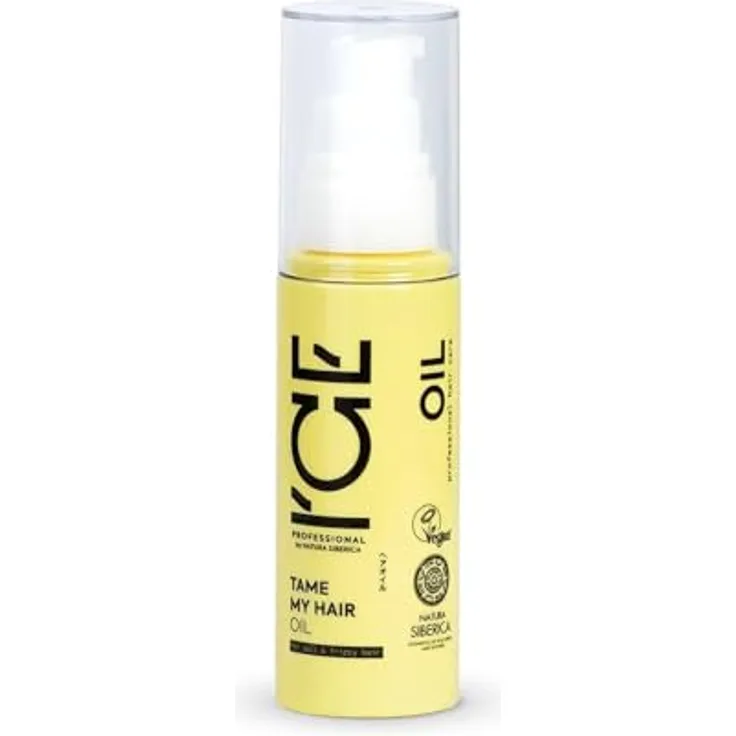 Natura Siberica ICE Professional Tame My Hair, Schützendes Haaröl gegen Spliss für lockiges und welliges Haar, 50 ml