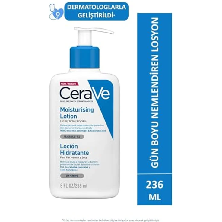 Cerave Feuchtigkeitslotion 236 ml  – Bild 6