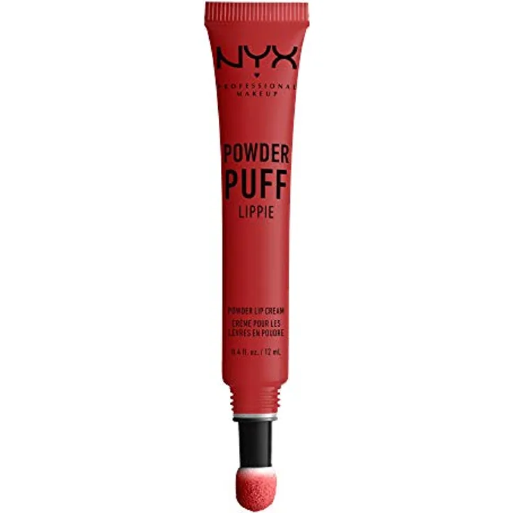 NYX Professional Makeup Lippencreme - Powder Puff Lippie Lip Cream, leichte Creme für die Lippen, pudrig-weicher Look, 12 ml, Puppy Love 02