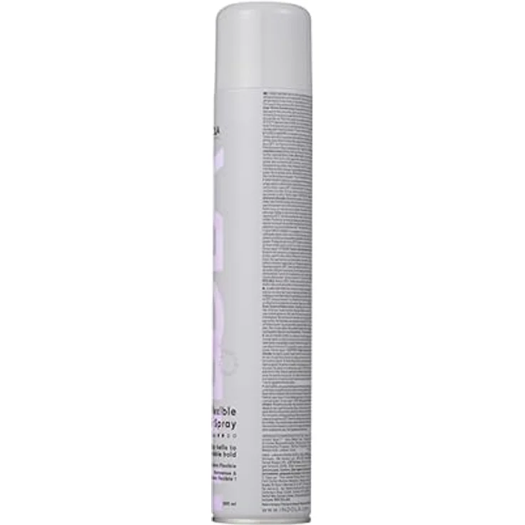 Indola Flexible Hair Spray, Haarspray für natürliche Fixation mit Hitzeschutz, 500 ml – Bild 4