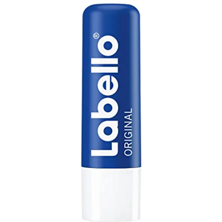 Labello Original Lippenpflegestift (5,5 ml), feuchtigkeitsspendend mit Shea Butter und natürlichen Ölen, farbloses Finish ohne Mineralöle