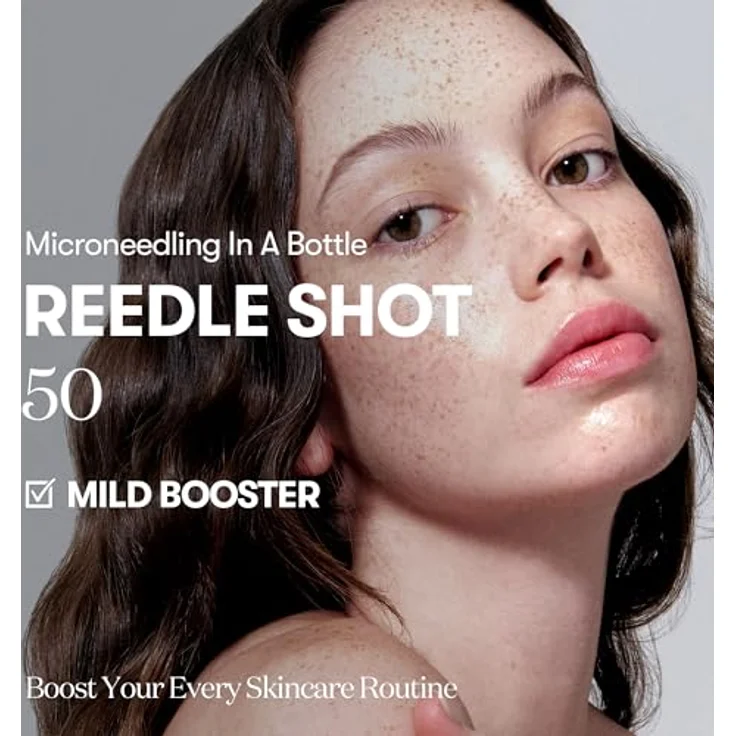 VT COSMETICS Mild Reedle Shot 50, Tag und Nacht reparierende Essenz für stumpfe, müde Haut, 50 ml, mit Propolis-Extrakt, für alle Hauttypen – Bild 2