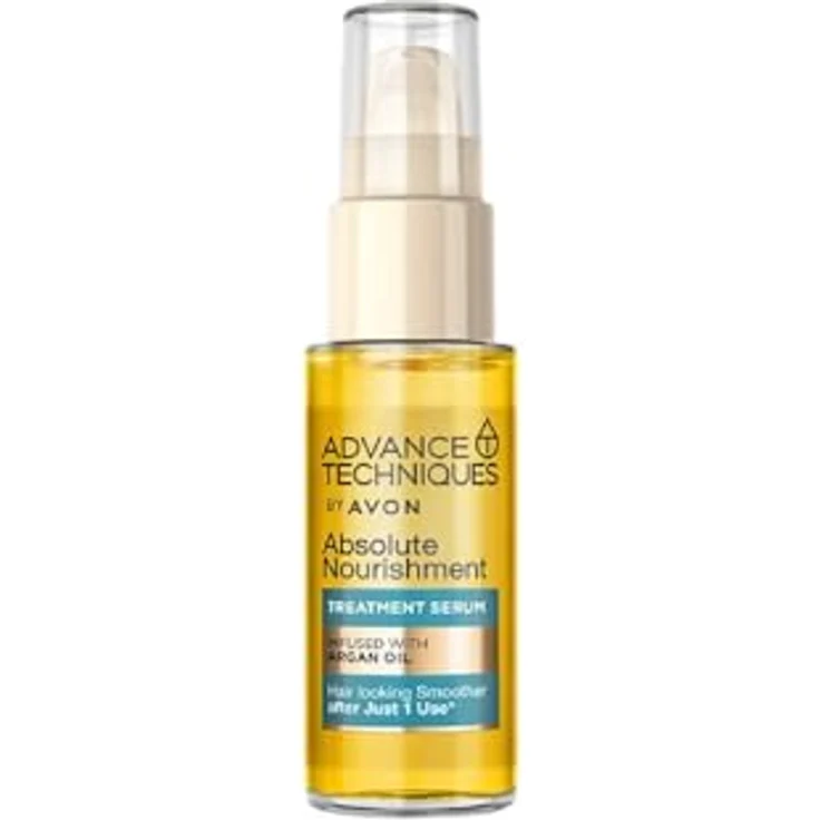 AVON Advance Techniques Absolute Nourishment, Pflegeserum mit Arganöl, 30 ml, für intensiv nährendes Haarpflege – Bild 2