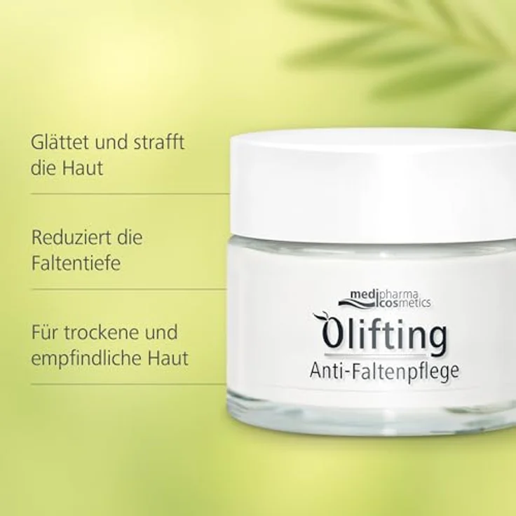 Dr. Theiss Olivenöl Olifting Anti-Faltenpflege Creme 50 ml, revitalisierende Gesichtscreme gegen Falten – Bild 3