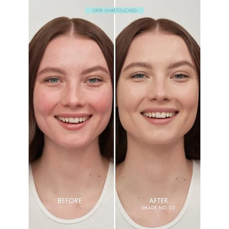 Sweed Glass Skin Foundation, 30 ml, mittlere Deckkraft, für alle Hauttypen, vegan, mit Algen und Meerwasser – Bild 2