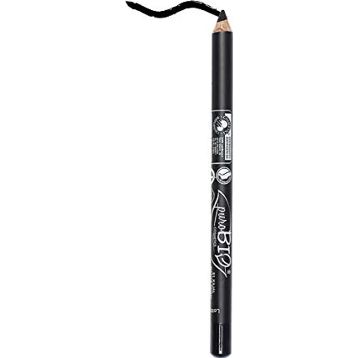 puroBIO Cosmetics Eyeliner 01 Black, veganer Kajalstift mit präziser Linienführung, 1,3 g – Bild 3