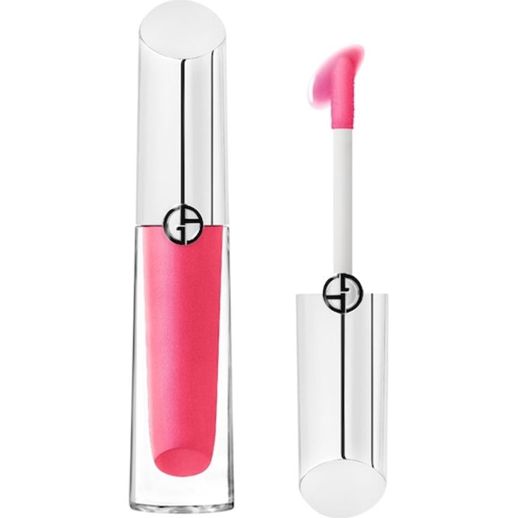 Armani Prisma Glass Lipgloss Damen, 3,5 ml, 24h Feuchtigkeit, voluminöser Effekt, leichter Tragekomfort