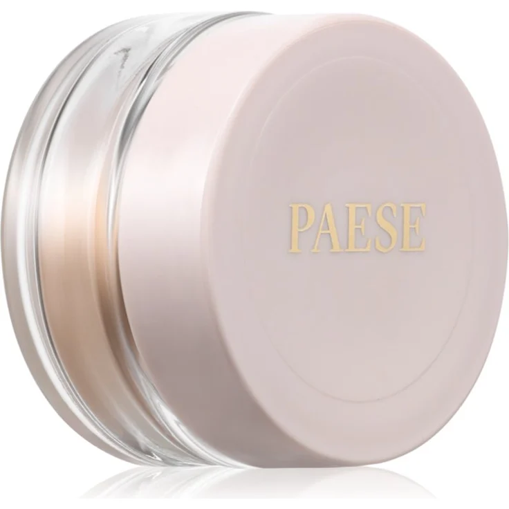Paese Olive Powder, transparenter Puder mit feuchtigkeitsspendender Wirkung, 6 g, mattierender Effekt und kaschierende Eigenschaften