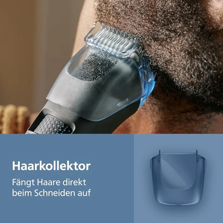 PHILIPS BT7660/15 Serie 7000 Bartschneider mit 40 Längeneinstellungen, selbstschärfenden Klingen und bis zu 120 Minuten Akkulaufzeit – Bild 6