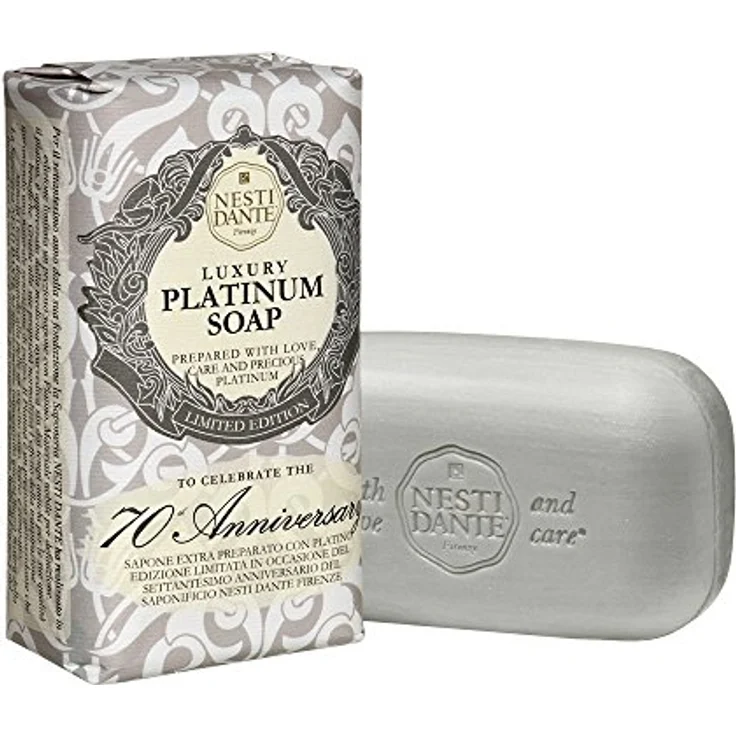 NESTI DANTE Nesti Dante Luxury Platinum Seife mit kostbarem Platin 250 g für Alle Hauttypen geeignet – Bild 6