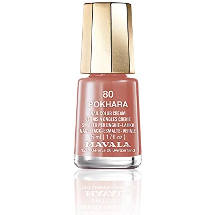 MAVALA Nail Polish 080 Pokhara, 5 ml Fläschchen für perfekten Nagellack, Damen