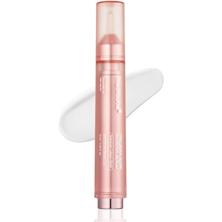 Medicube Collagen Glow Booster Serum, Aktiv-Serum mit Kollagen zur Faltenreduktion, 15 ml – Bild 1