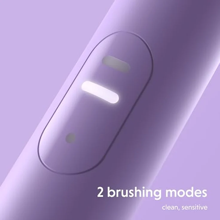 Ordo Sonic Lite, Schallzahnbürste mit 35.000 Impulsen/Min, Dual-Modi, 5+ Wochen Akku, Smart-Timer, wasserdicht, USB-C, Lavendel – Bild 2