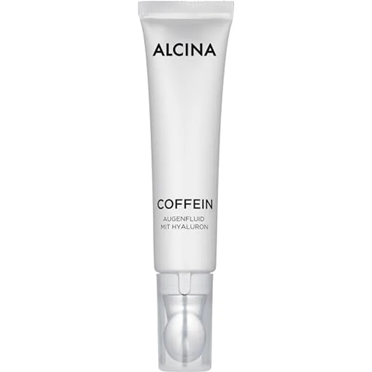 ALCINA Coffein Augenfluid, 15 ml, reduziert Augenschwellungen, kühlt und erfrischt, mit Hyaluron und ausleuchtenden Pigmenten