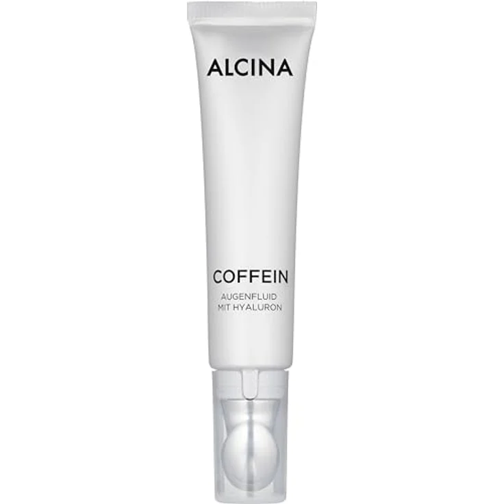 ALCINA Coffein Augenfluid, 15 ml, reduziert Augenschwellungen, kühlt und erfrischt, mit Hyaluron und ausleuchtenden Pigmenten – Bild 1