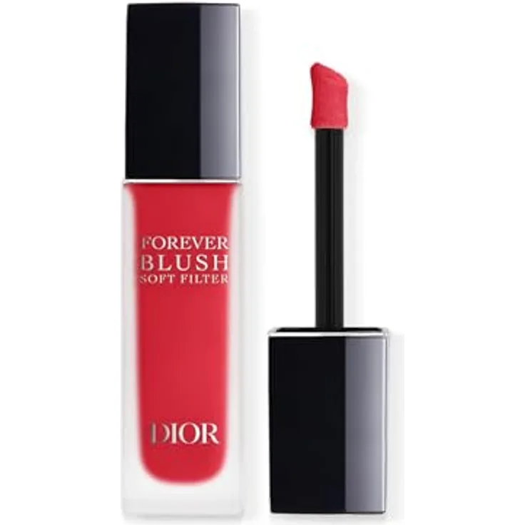 DIOR Dior Forever-Softfilter flüssiges Rouge 06 Hibiskus, aufbaubare Formel mit Präzisions-Applikator für natürlichen Glow und weichen Filtereffekt
