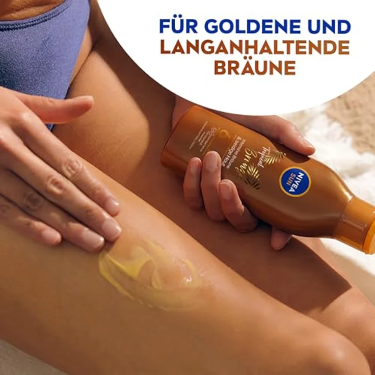 NIVEA SUN Deep Tan SPF 6 Sonnenlotion 200 ml – Bild 2