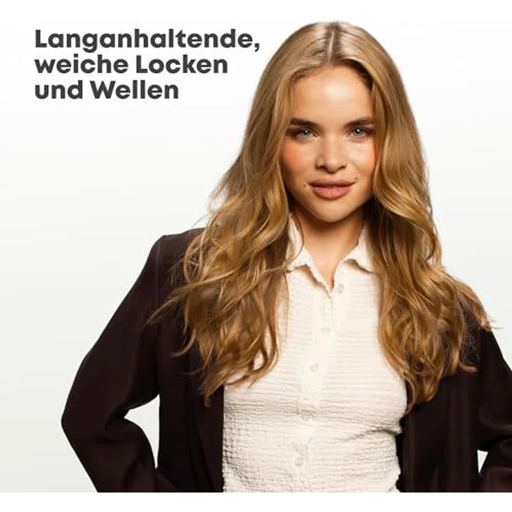 Revamp Professional Effortless Curls 32 mm Lockenstab, extralange Keramik-Tong mit variabler Temperatur 120-210 °C, Progloss™-Öle – Bild 4