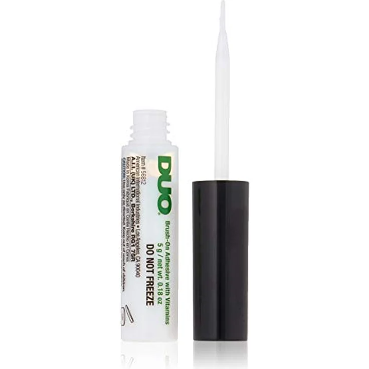 Ardell DUO Brush on Adhesive with Vitamins A, C & E Wimpernkleber für künstliche Wimpern mit Vitamin A, C & E, das Original für perfekte lashes, 5 g – Bild 2