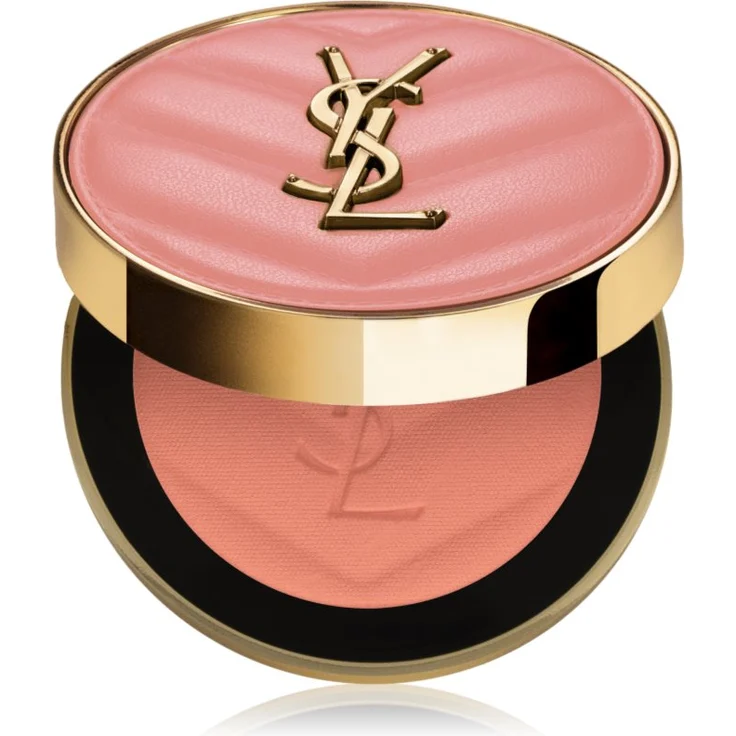 Yves Saint Laurent Make Me Blush Bold Blurring Puder-Rouge, Farbton 57 Coral Clash, 6 g – für einen gesunden Teint und natürliche Wangenröte