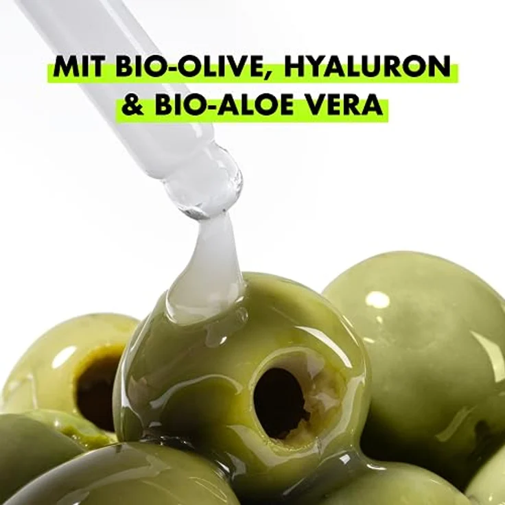 Sante Naturkosmetik Overnight Revitalizer Serum mit Bio-Olive, Hyaluron & Bio-Aloe Vera, 30 ml, für intensive Feuchtigkeit und revitalisierte Haut – Bild 4