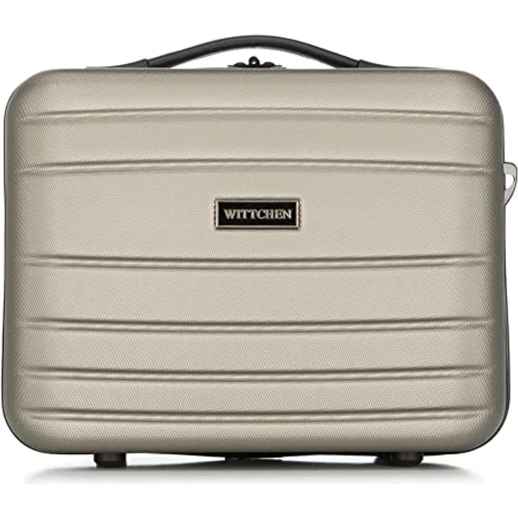 WITTCHEN Kosmetikkoffer Reisekoffer aus ABS Champagner 56-3A-654-86 – Bild 1