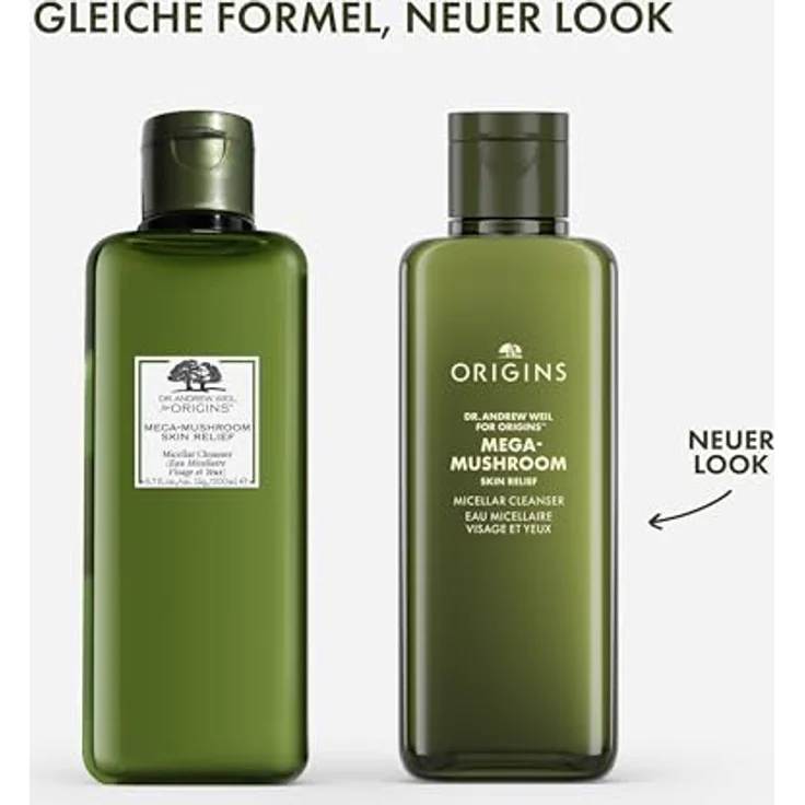 Origins Gesichtspflege Reinigung & Peeling Dr. Andrew Weil For Origins Mega-Mushroom Skin Relief Micelllar Cleanser 200 ml – Bild 3