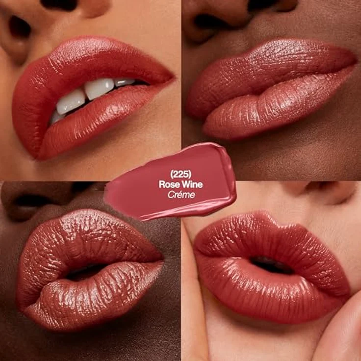 Revlon Cosmetics Super Lustrous™ Cremiger Lippenstift, Farbton 225 Rosewine, 4.2 g, hochpigmentiert, langanhaltend und feuchtigkeitsspendend – Bild 3
