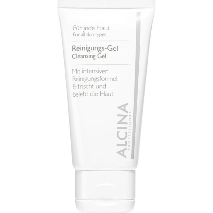 Alcina For All Skin Types Reinigungsgel mit Aloe und Zink, 150 ml - sanfte Gesichtsreinigung für alle Hauttypen