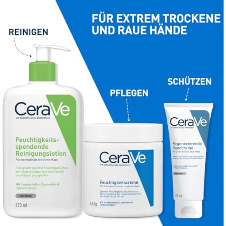 CeraVe regenerierende Handcreme Hand-Fuß-Pflege 100 ml – Bild 7