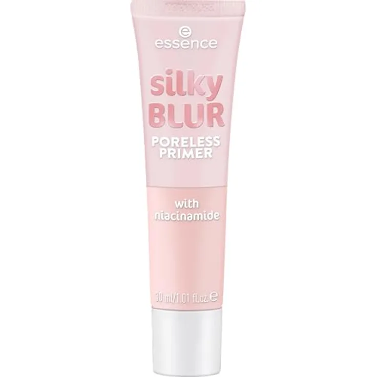 essence silky BLUR Make-up Primer, Niacinamid für porenverfeinernde Haut, 30 ml