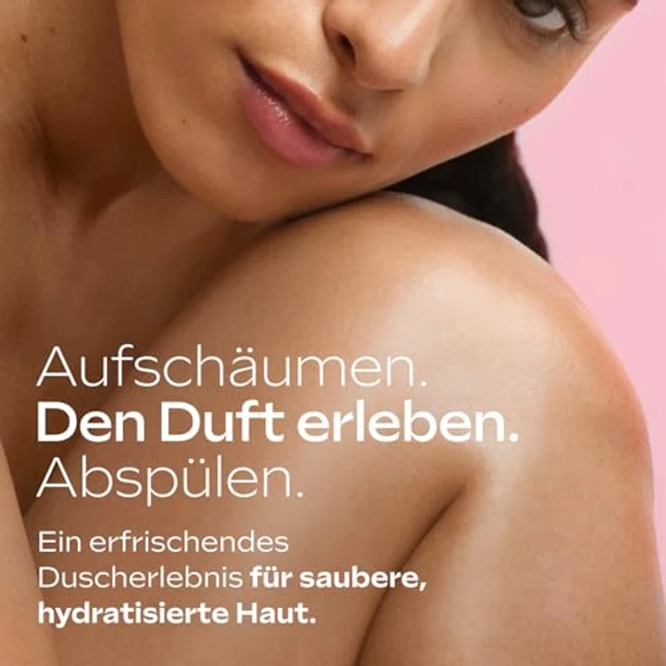 Weleda Bio Pink Peach Limited Edition Duschgel, Naturkosmetik Duschseife mit Pfirsich/Jasmin Duft, vegan, 200ml – Bild 4