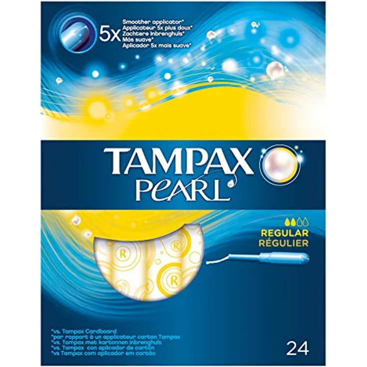 Tampax Pearl regular 24 Stück Tampons – Bild 3