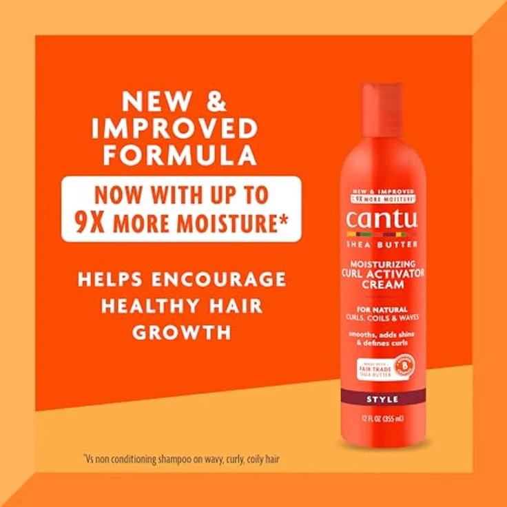 Cantu Moisturizing Curl Activator Cream 355 ml – Bild 2
