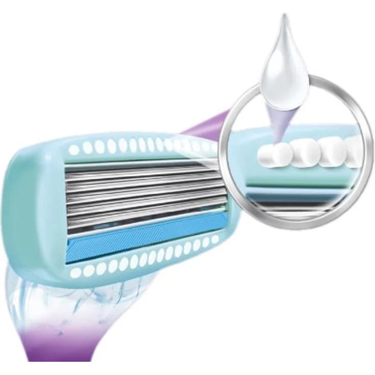 Wilkinson Sword Hydro Silk Rasierapparat mit 1 Klinge für die Frau – Bild 4