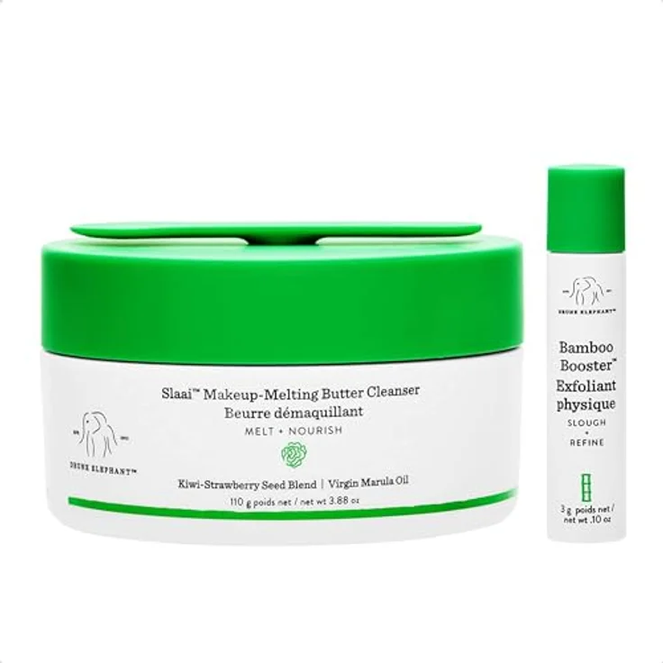Drunk Elephant Slaai™ Makeup-Melting Butter Cleanser, Reinigungsbalsam für Make-up-Entfernung, 110 g mit Bamboo Booster™ – Bild 1
