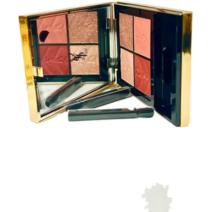 Yves Saint Laurent Couture Mini Clutch Lidschattenpalette 500 Medina Glow, 4 g, reichhaltige Pigmente mit Spiegel und Applikator – Bild 4