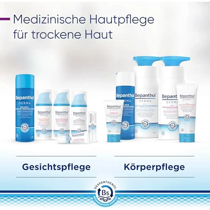 Bepanthol Derma Intensiv Gesichtscreme, dermatologisch getestete 24-Stunden-Creme für trockene Haut, 50 ml – Bild 16